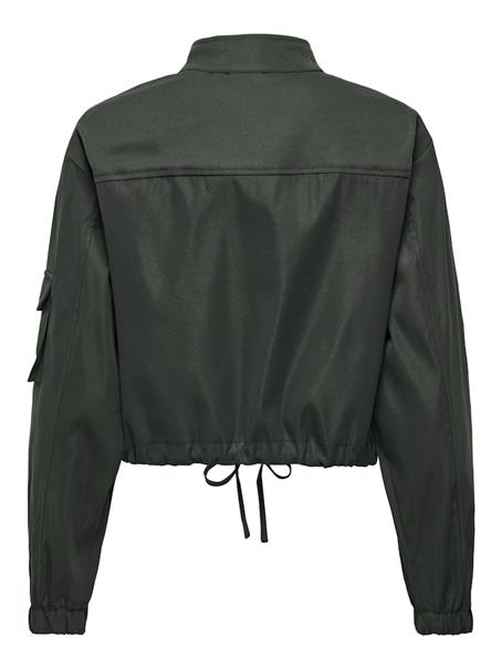 ONLCASHI SHORT JACKET WVN NOOS raven