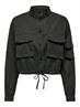 ONLCASHI SHORT JACKET WVN NOOS raven