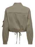 ONLCASHI SHORT JACKET WVN NOOS silver sage