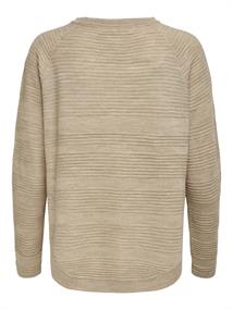 ONLCAVIAR LS PULLOVER CS KNT humus 1
