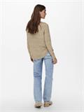 ONLCAVIAR LS PULLOVER CS KNT humus