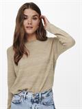ONLCAVIAR LS PULLOVER CS KNT humus
