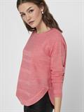 ONLCAVIAR LS PULLOVER CS KNT tea rose 1