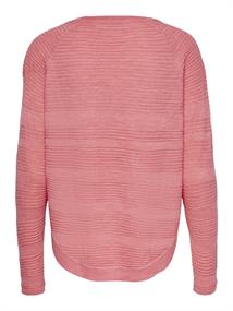 ONLCAVIAR LS PULLOVER CS KNT tea rose 1
