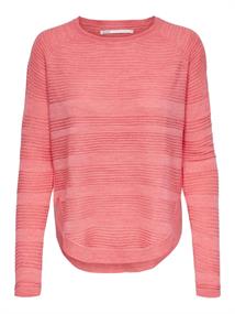 ONLCAVIAR LS PULLOVER CS KNT tea rose 1