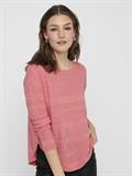 ONLCAVIAR LS PULLOVER CS KNT tea rose