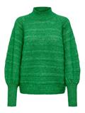 ONLCELINA LS HIGH PULLOVER RP KNT island green