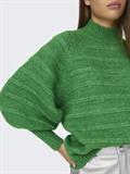 ONLCELINA LS HIGH PULLOVER RP KNT island green