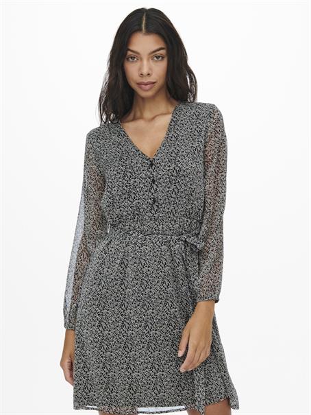 ONLCERA LIFE 3/4 SHORT DRESS WVN NOOS black 10
