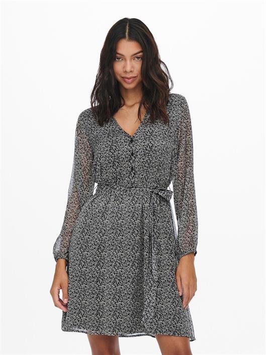 onlcera-life-3-4-short-dress-wvn-noos-black-10