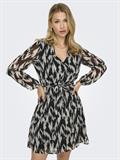 ONLCERA LIFE 3/4 SHORT DRESS WVN NOOS black10