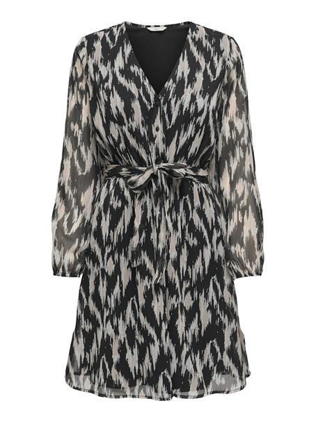 ONLCERA LIFE 3/4 SHORT DRESS WVN NOOS black10