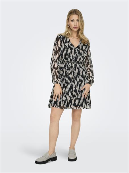 ONLCERA LIFE 3/4 SHORT DRESS WVN NOOS black10