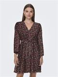 ONLCERA LIFE 3/4 SHORT DRESS WVN NOOS black8