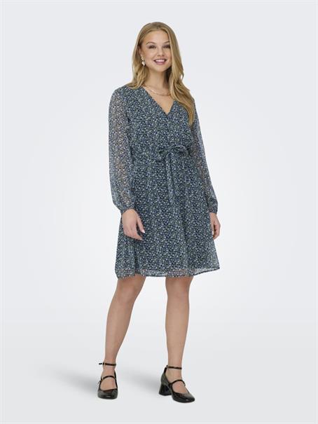 ONLCERA LIFE 3/4 SHORT DRESS WVN NOOS night sky2