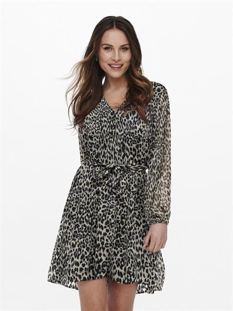 ONLCERA LIFE 3/4 SHORT DRESS WVN NOOS pumice stone