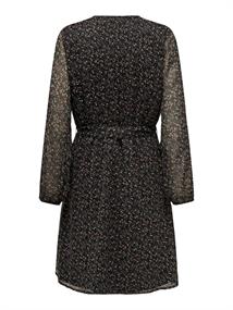 ONLCERA LIFE 3/4 SHORT DRESS WVN NOOS schwarz4