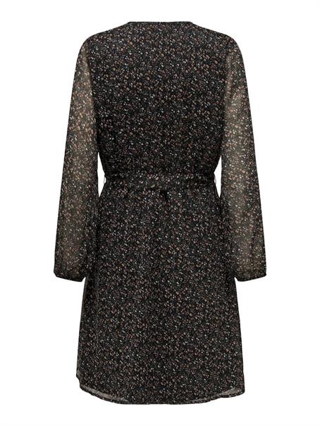 ONLCERA LIFE 3/4 SHORT DRESS WVN NOOS schwarz4