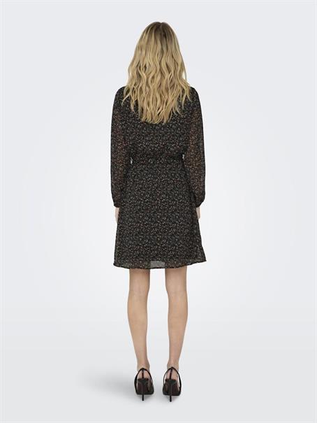 ONLCERA LIFE 3/4 SHORT DRESS WVN NOOS schwarz4