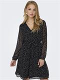 ONLCERA LIFE 3/4 SHORT DRESS WVN NOOS schwarz5