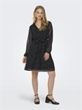 ONLCERA LIFE 3/4 SHORT DRESS WVN NOOS schwarz5