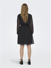 ONLCERA LIFE 3/4 SHORT DRESS WVN NOOS schwarz5