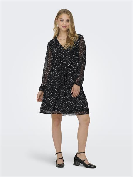 ONLCERA LIFE 3/4 SHORT DRESS WVN NOOS schwarz5