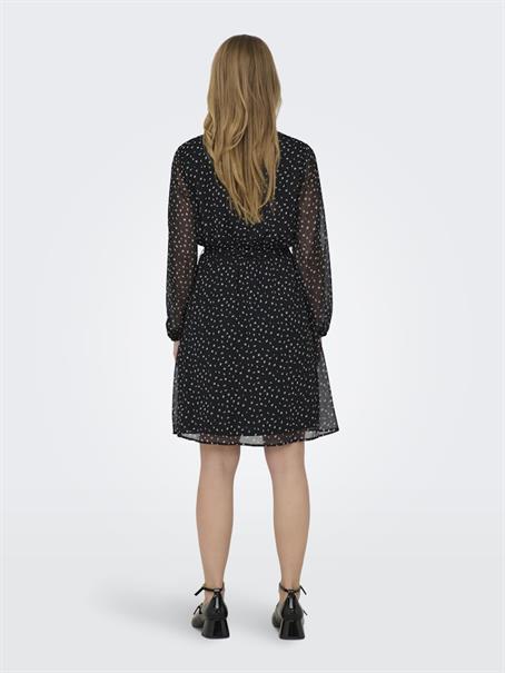 ONLCERA LIFE 3/4 SHORT DRESS WVN NOOS schwarz5