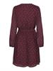 ONLCERA LIFE 3/4 SHORT DRESS WVN NOOS windsor wine