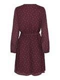 ONLCERA LIFE 3/4 SHORT DRESS WVN NOOS windsor wine