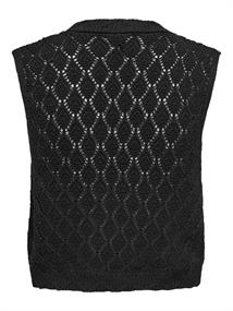 ONLCHILI S/L STRING VEST KNT NOOS black