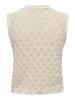 ONLCHILI S/L STRING VEST KNT NOOS ecru