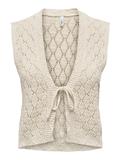 ONLCHILI S/L STRING VEST KNT NOOS ecru