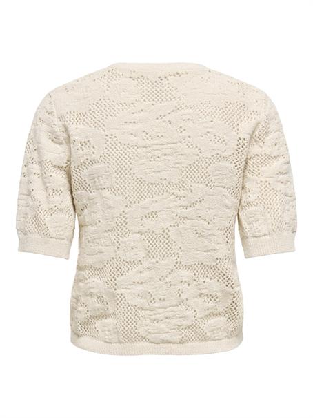 ONLCHLOE SS CADIGAN KNT ecru