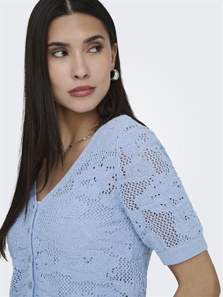 ONLCHLOE SS CADIGAN KNT soft chambray
