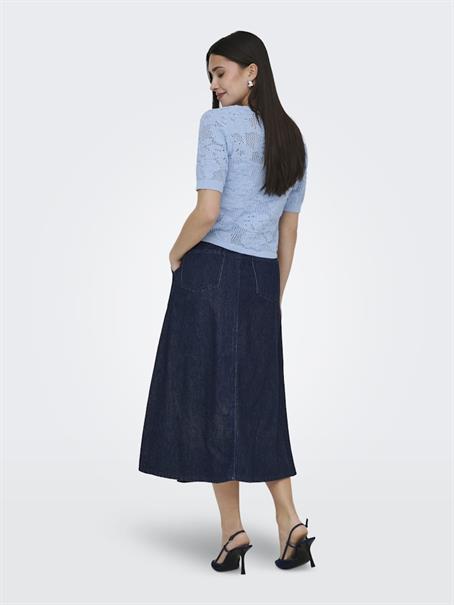 ONLCHLOE SS CADIGAN KNT soft chambray