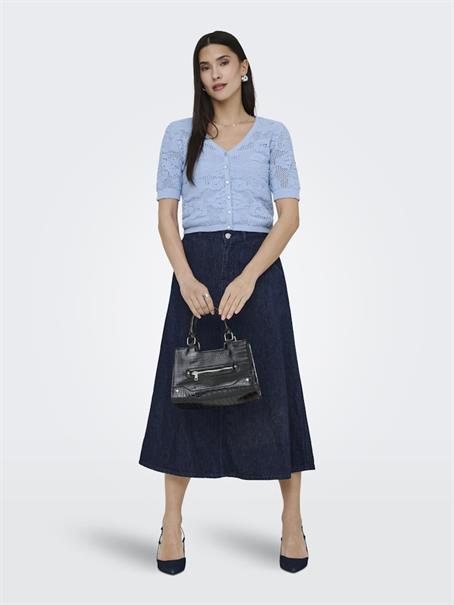 ONLCHLOE SS CADIGAN KNT soft chambray