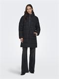 ONLCLAIR PUFFER HOOD COAT CC OTW black