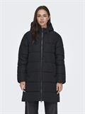 ONLCLAIR PUFFER HOOD COAT CC OTW black