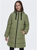ONLCLAIR PUFFER HOOD COAT CC OTW loden green