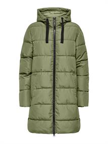 ONLCLAIR PUFFER HOOD COAT CC OTW loden green