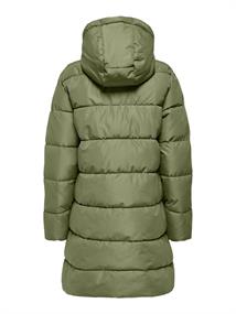 ONLCLAIR PUFFER HOOD COAT CC OTW loden green