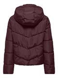 ONLCLAIR PUFFER HOOD JACKET CC OTW fudge