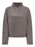 ONLCLARA LS HALF ZIP KNT bracken