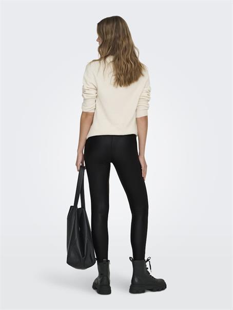 ONLCOOL COATED LEGGING NOOS JRS black