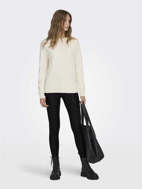 ONLCOOL COATED LEGGING NOOS JRS black