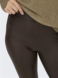 ONLCOOL COATED LEGGING NOOS JRS chicory coffee