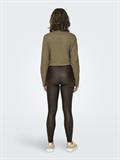 ONLCOOL COATED LEGGING NOOS JRS chicory coffee