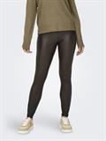 ONLCOOL COATED LEGGING NOOS JRS chicory coffee