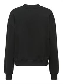 ONLCORA L/S O-NECK APPLICATION BOX SWT black